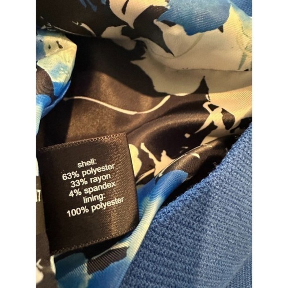 The Limited, LTD The Limited Luxe‎ Collection Blue Coat, Size XS Tall - NWT - Picture 7 of 7